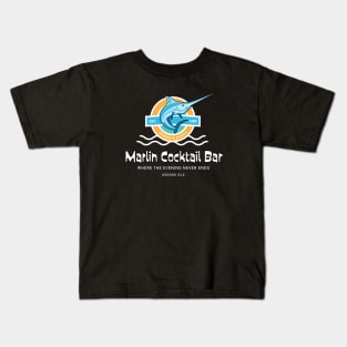 Marlin Cocktail Bar Kids T-Shirt